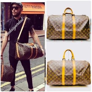 😍🙏😍Authentic Louis Vuitton Keepall 50 Travel Bag
